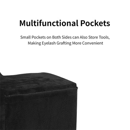 Pink Eyelash Neck Pillow – U-Shaped Memory Foam Support for Lash Extension Accessories