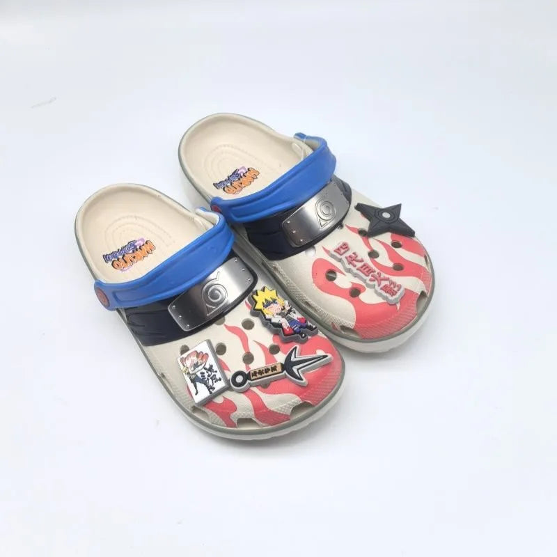 Naruto Anime Cave Shoes – Comfortable Anti-Slip Home & Outdoor Sandals for Travel, Beach & Couples