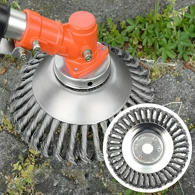 6-Inch Universal Grass Trimmer Head Replacement for Lawn Mower – Easy Install Gardening Tool Accessory