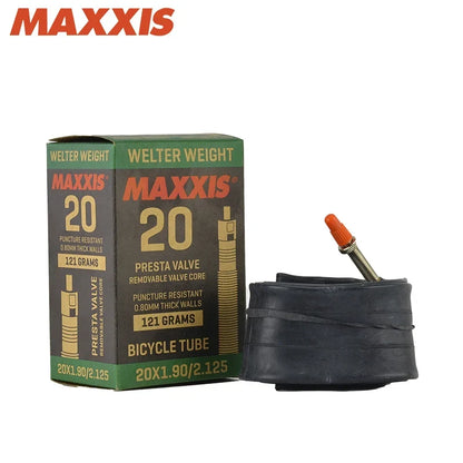 MAXXIS Bicycle Inner Tube - Presta & Schrader Valve for 20, 24, 26, 27.5, 29 Inch & 700C Bikes