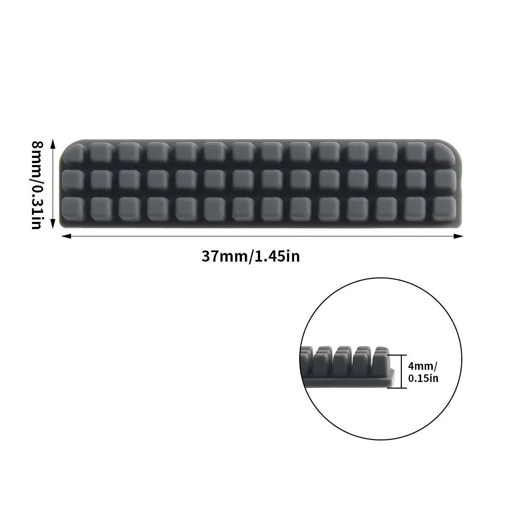 Nozzle Brush for Bambu Lab A1 – Silicone Wiper Brush & Hotbed Scrubber Cleaning Tool for 3D Printer Accessories