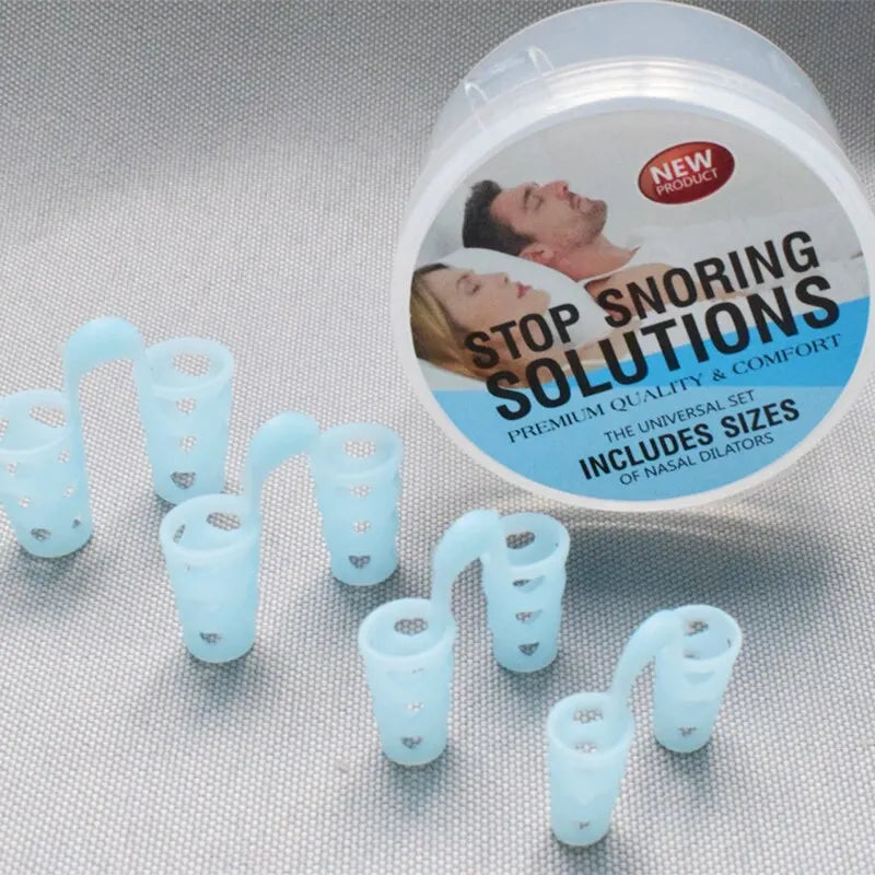 4PCS Anti-Snoring Nasal Dilators - Easy Breathing Aids for Better Respiratory Health and Snoring Prevention