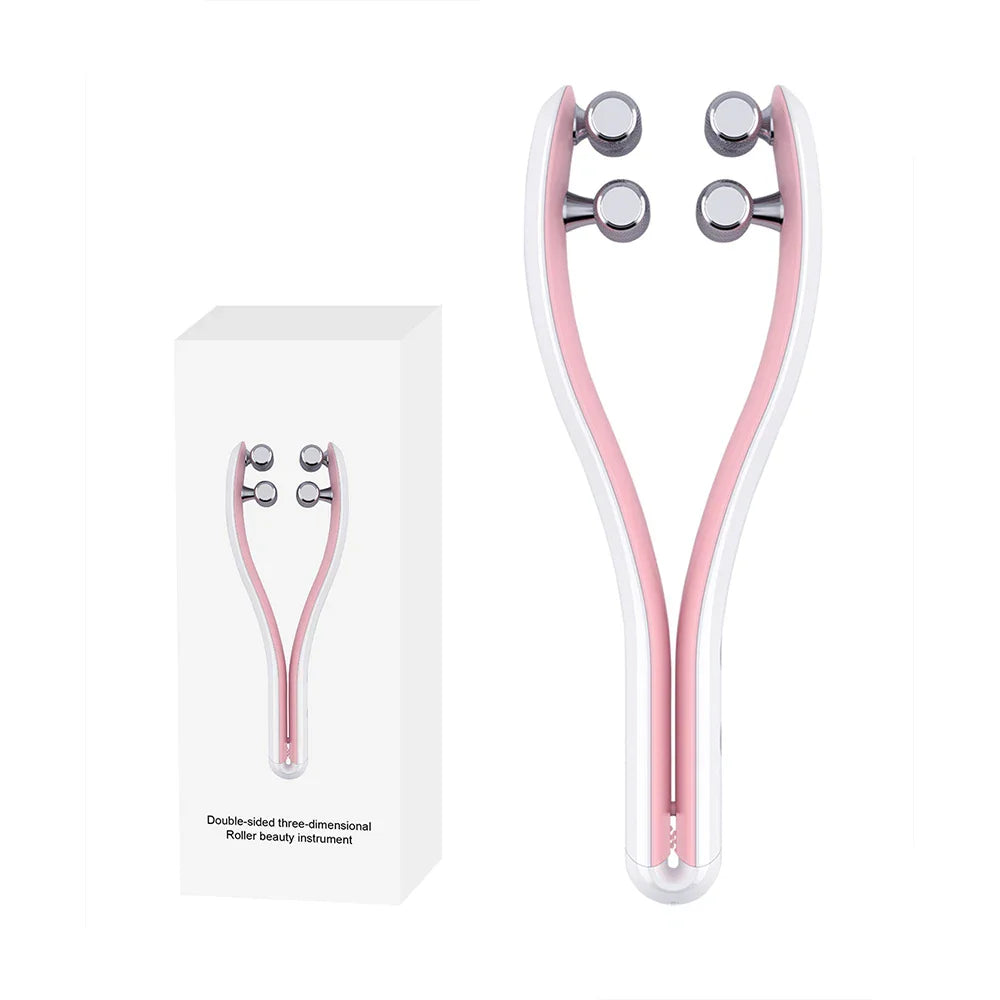 Y-Shaped Face Lifting Roller – Facial Massager for Chin & Skin Care at Home