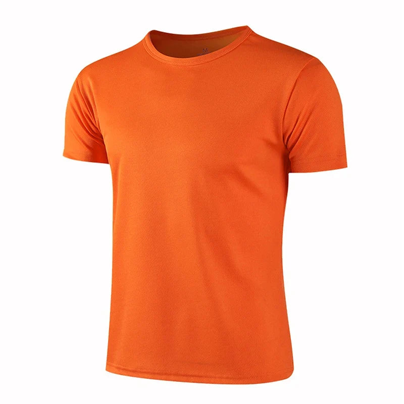 Men's & Women's Quick-Dry Sports T-Shirt - Breathable Short Sleeve Gym, Running & Fitness Training Shirt