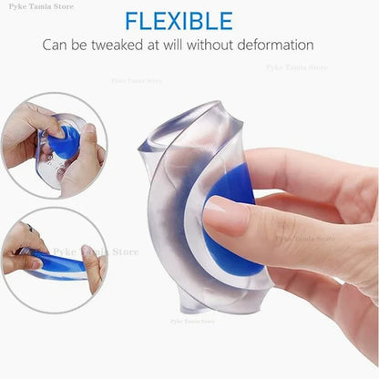 Silicone Heel Gel Pads – Soft Shock Absorbing Insoles for Pain Relief, Sports, and Foot Care