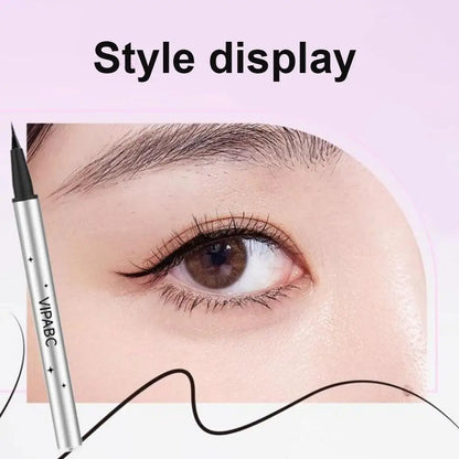 Dezone Lower Eyelashes Stamp Pen - Black/Brown Waterproof, Sweatproof 3 in 1 Korean Makeup for Natural-Looking Eyelashes
