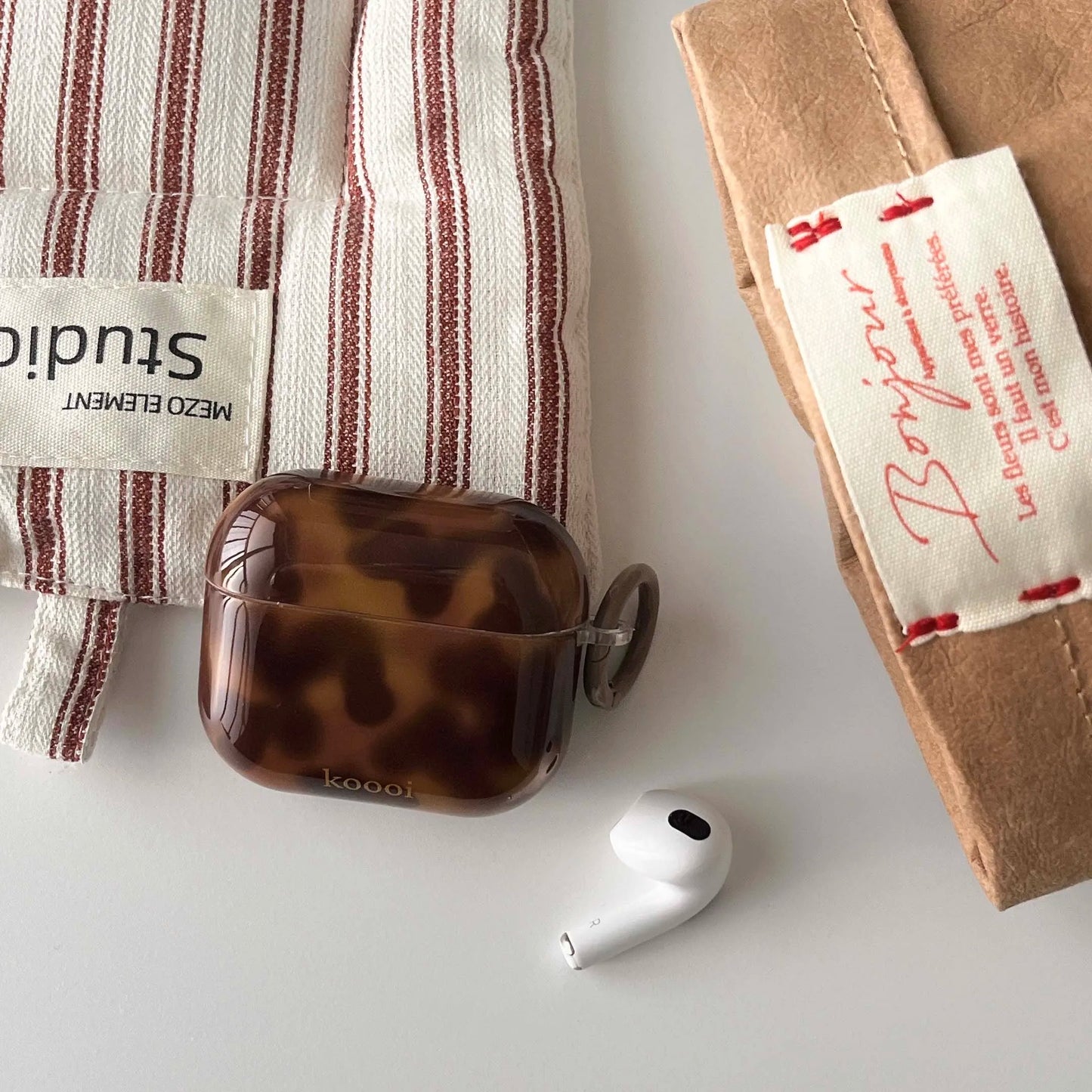 Cool IMD Amber Earphone Case — Protective Cover for Apple AirPods 1/2/3/4 & AirPods Pro 2 Wireless Bluetooth Charging Box