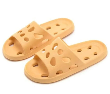 Summer EVA Leaky Slippers - Non-Slip Bathroom Beach Sandals for Men Women Indoor Outdoor