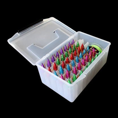 Fishing Storage Boxes | Minnow & Squid Jig Hard Bait Container | Sea Egi Box Plastic Organizer for Lure Tools - Tackle Storage Case