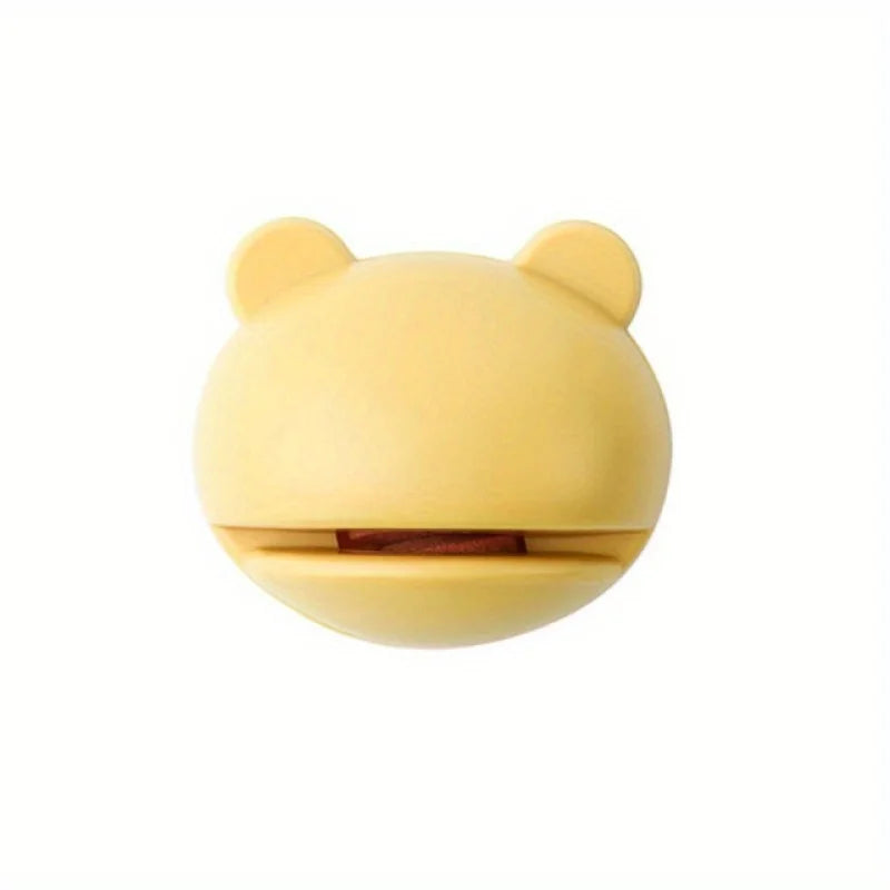 Kitchen Knife Sharpener — Mini Portable Multifunction Sharpening Stone, Cartoon Frog Ear Design for Household and Outdoor Use