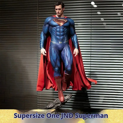DC Series Justice League Superman GK Statue – Handmade Steel Man Collectible Model Ornament Gift