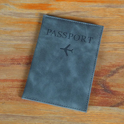 World Map Lover Passport Cover – Hot Stamping Travel Passport Holder Case for Men & Women, Fashion Wedding Gift Organizer
