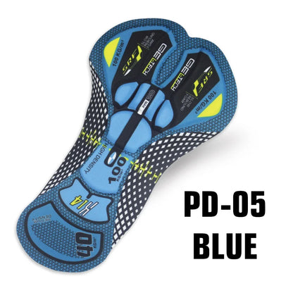 KEMALOCE Cycling Gel Pad - 5D/12D Breathable Shockproof Bike Cushion With Silicone Foam Comfort For Men & Women Long Rides