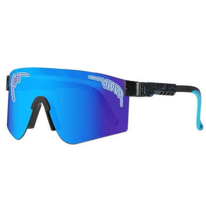 Youth Pit Viper Style Sunglasses – Sporty UV Eyewear for Kids, Teens & Small-Head Adults, Cycling & Driving Shades