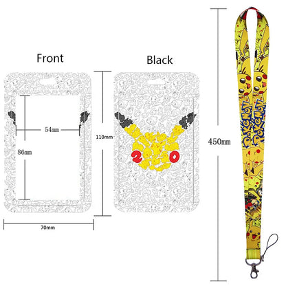 Neck Strap Lanyard for Keys and ID Cards – Badge Holder, Keychain, Key Rings, Fashion Accessory Gift