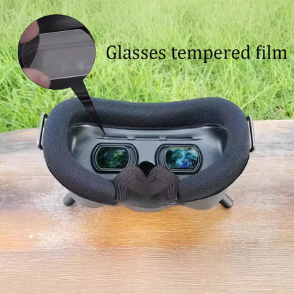 HD Tempered Protective Film for DJI N3 Flight Goggles – Anti-Scratch, Dustproof with Installation Tool