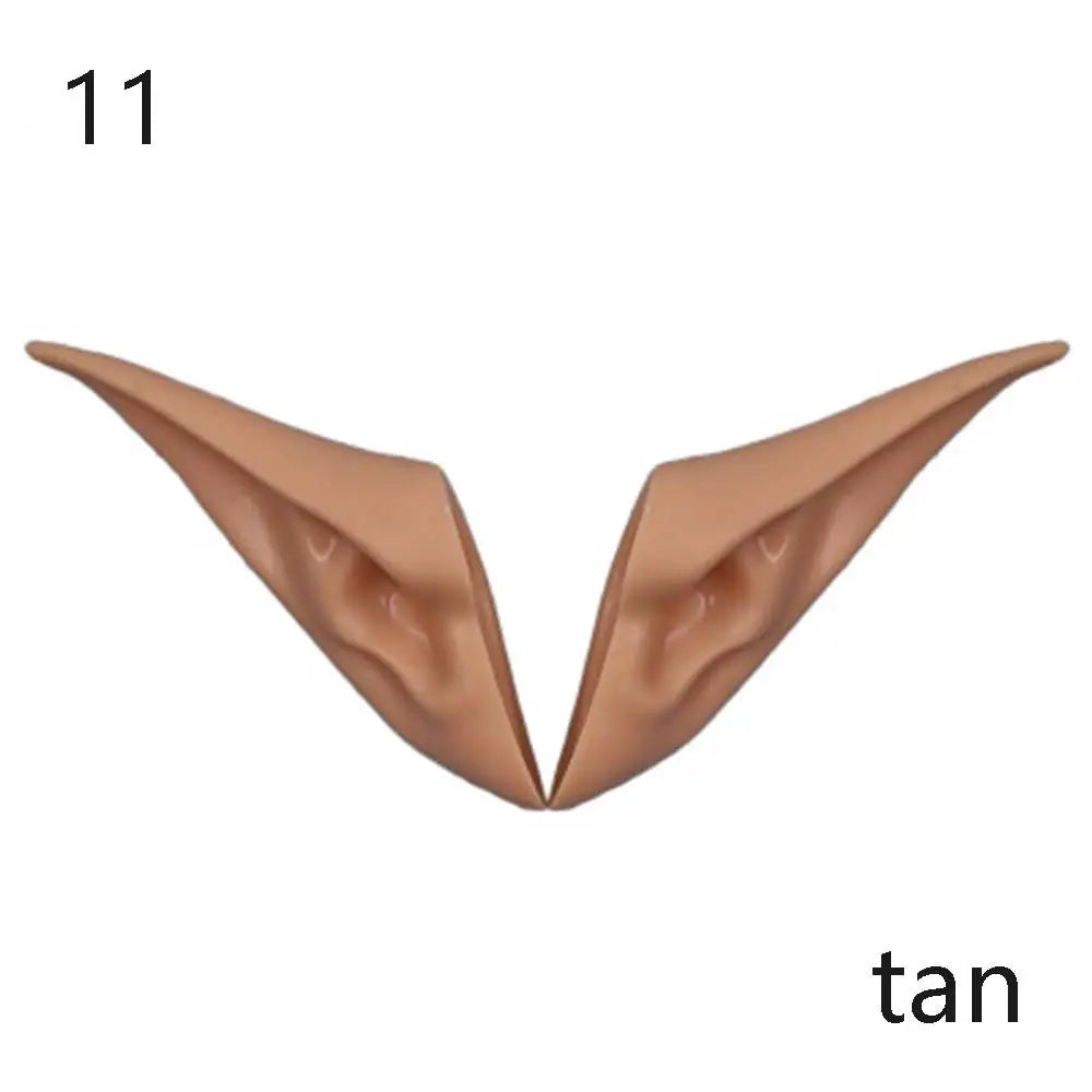 Blyth Doll Elf Ears – White, Tan, Dark & Black Skin Artificial Ear Accessories (Doll Only)