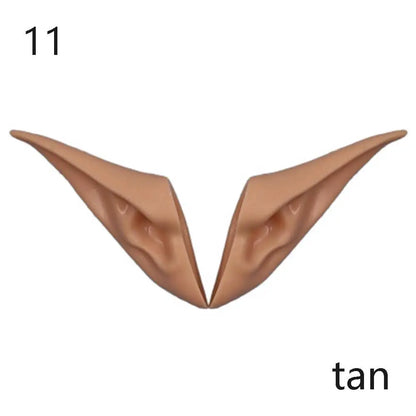 Blyth Doll Elf Ears – White, Tan, Dark & Black Skin Artificial Ear Accessories (Doll Only)