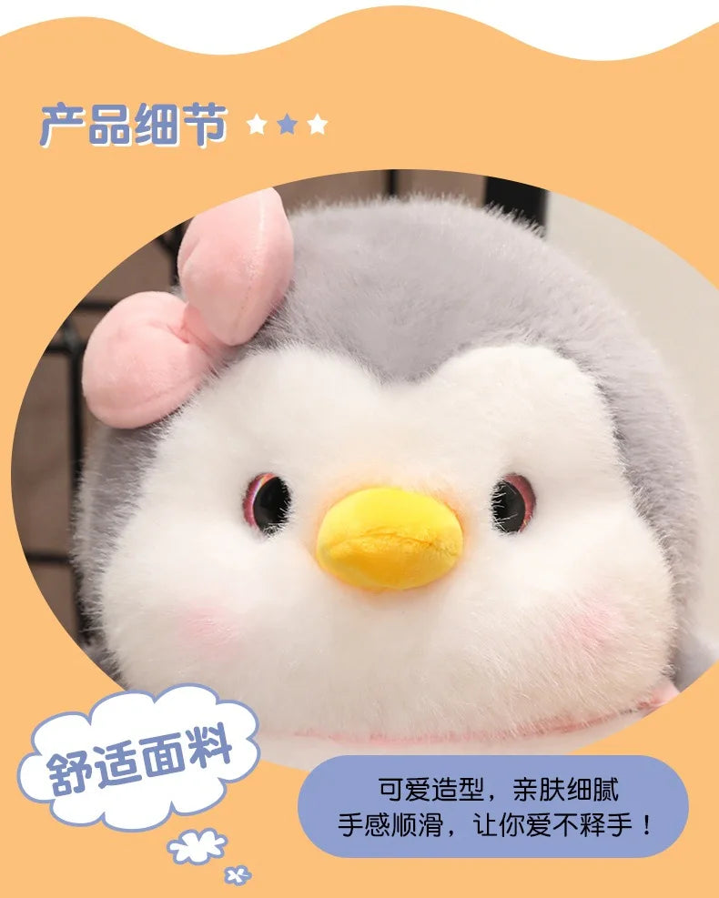Soft Fat Penguin Plush Toy – Cute Stuffed Animal Doll for Home Decoration & Birthday Gift