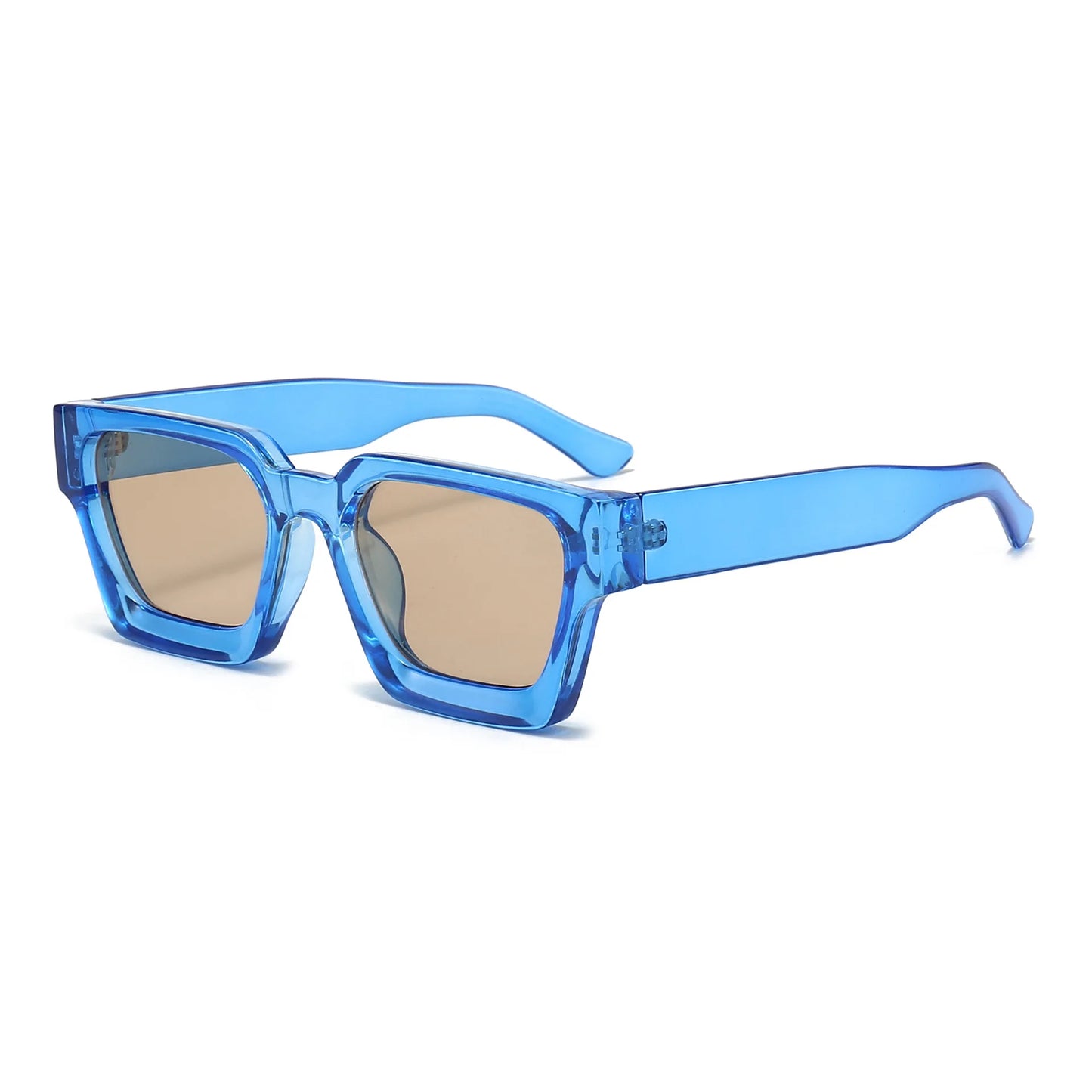 KLASSNUM 2024 Luxury Square Sunglasses – Retro UV400 Designer Shades for Men & Women