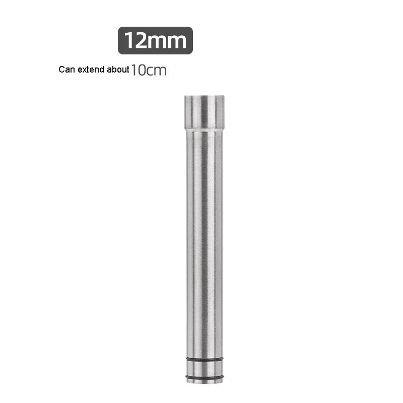 AQUAPRO Mini Stainless Steel Skimmer – Inlet & Outlet Pipes for Aquarium Fish Tanks, Filtro Accessories