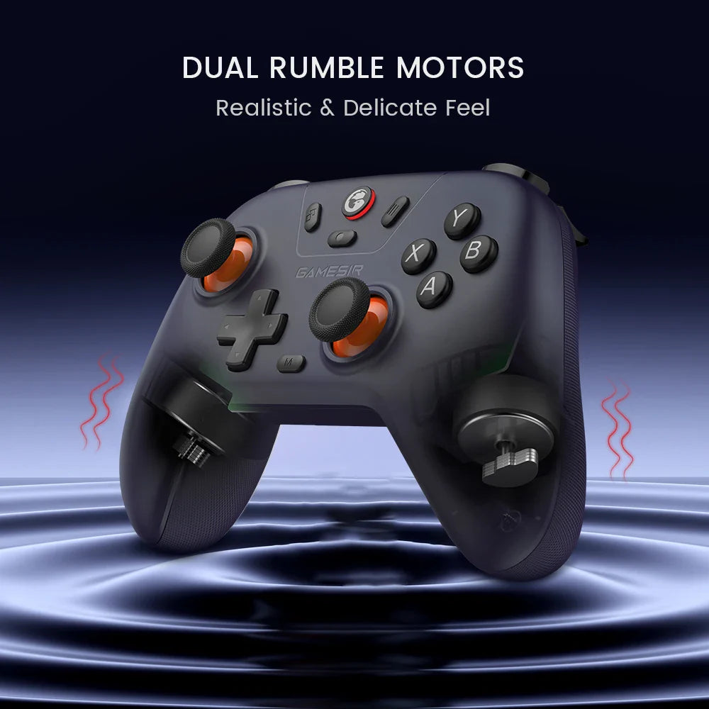 GameSir T4 Nova Lite Wireless Gamepad Controller | Switch, Android, iOS, PC & Steam with Hall Effect Stick