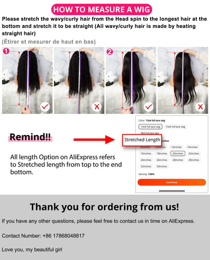 38 Inch 210% Density Bone Straight Lace Front Wig – HD Transparent 13x6 Brazilian Human Hair Wig for Women