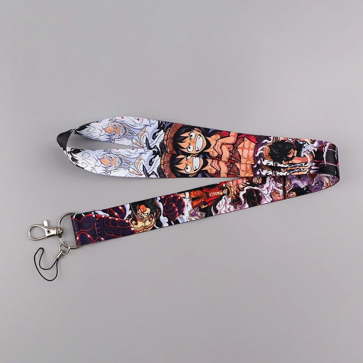 Zoro Anime Lanyard – Pirate Card Holder Neck Strap for Keys, ID, Phone, Badge, Cosplay Accessories & Gifts