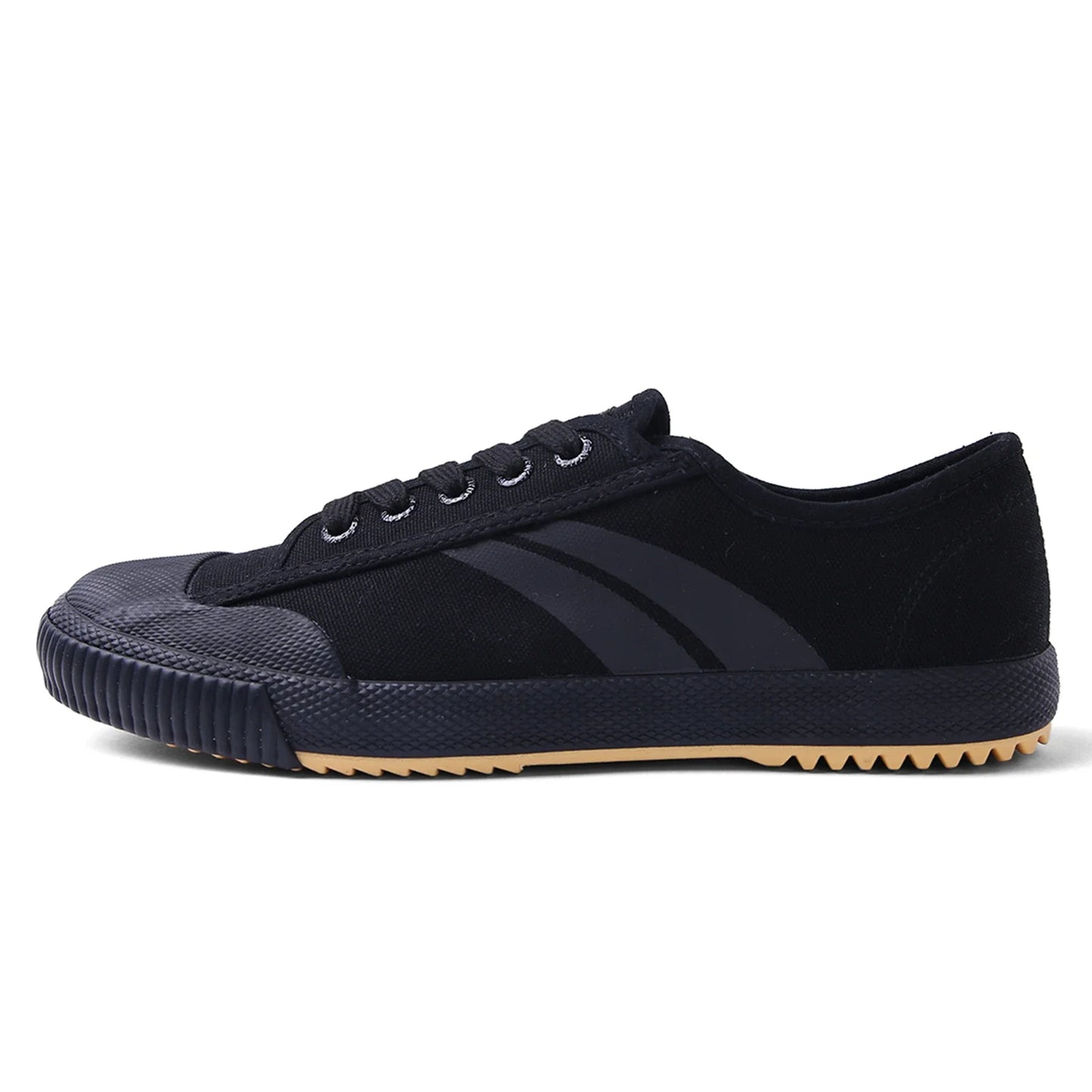 Dafu Original Kung Fu Sneakers - Unisex All Black Classic Martial Arts Shoes (Improved Version)