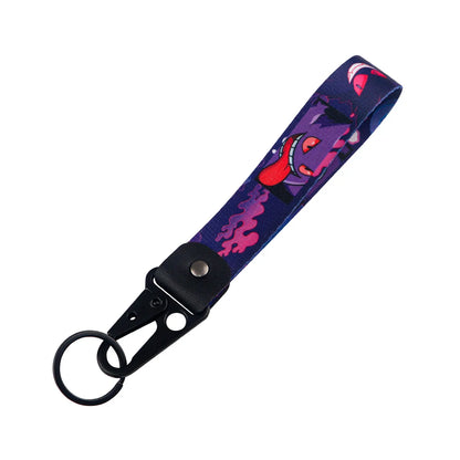 Gengar Anime Keychain – Cute Keyring for Car Keys, Women & Men Fashion Accessories Jewelry