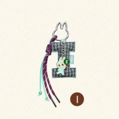 POP MART Labubu The Monsters Pin — Love Series Letter Pendant Blind Box, Mystery Toy Figure Ornament