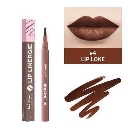 Waterproof Lip Liner Stain - Long-Lasting Transfer-Proof & Smudge-Resistant Lip Color, 8 Shades