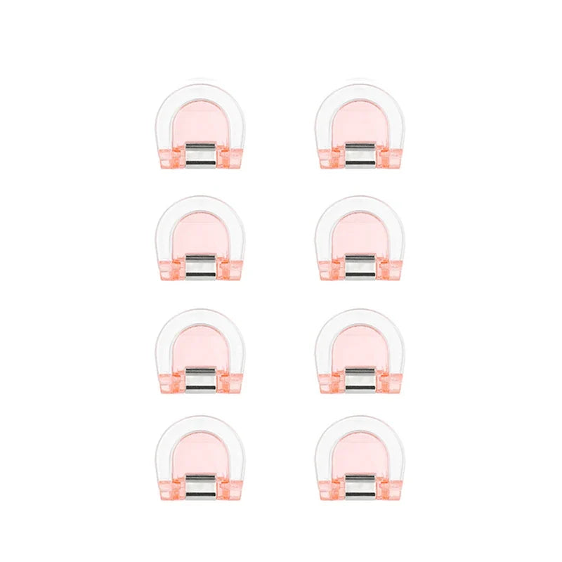 8PCS Invisible Pant Hem Clips - Non-Slip Leg Shortening Clips for Clothing Adjustment & Quick Fixing