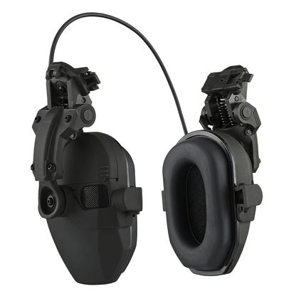 Active Helmet Mounted Earmuffs – Electronic Hearing Protection, Noise Reduction Headphones for Shooting & Hunting