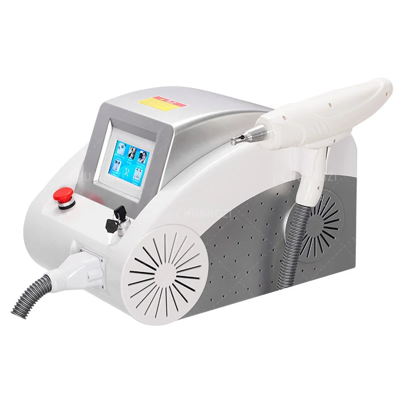 Q-Switch ND YAG Laser Machine – Tattoo & Eyebrow Removal, Mole & Freckle Whitening (532nm 755nm 1064nm)