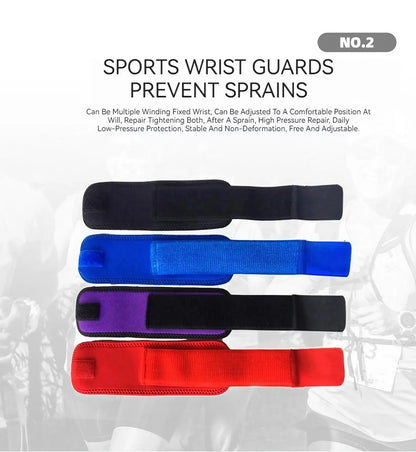 STONEGO Fitness Strength Bandage Wrist Straps: Sports Wristbands Support Gym Wraps Wrist Brace