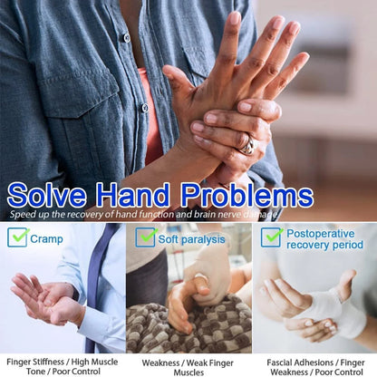 Rehabilitation Robot Glove – Hand Device for Finger Training & Massage, Stroke Hemiplegia Rehabilitation, Hand Function Recovery