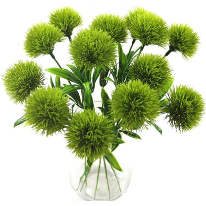 Artificial Dandelion Bouquet Set 3/5/10/12Pcs – 26cm Fake Flower Plants for Home, Bedroom, Wedding & Garden Vase Decoration