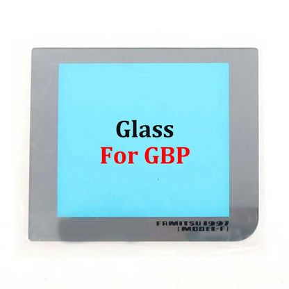 JCD Screen Lens Cover Protector for Game Boy Series | Plastic Glass with Adhesive for GB, GBA SP, GBC