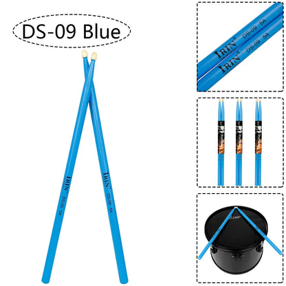 5A Maple Drumsticks – DS-09 Multicolor Drum Mallets, Professional Percussion Musical Instrument Accessories