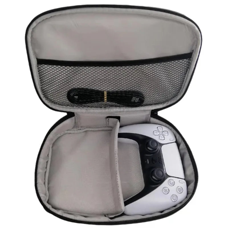 Portable Dual PS5 Game Controller Bag – Protective Carrying Case for PlayStation 5 Gamepad & Accessories