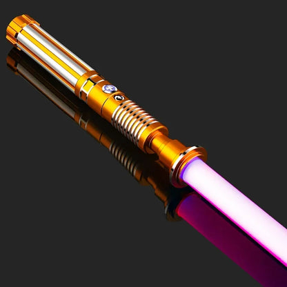RGB Metal Lightsaber Toy - LED Light Sword with Colorful Effects for Kids, Kpop Fans & Collectible Fun