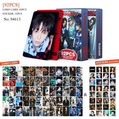LNGSHOT 4SHOVILLE Jay Park Photo Card Set - 55 K-Pop LOMO Cards & Stickers Fan Collection Gift