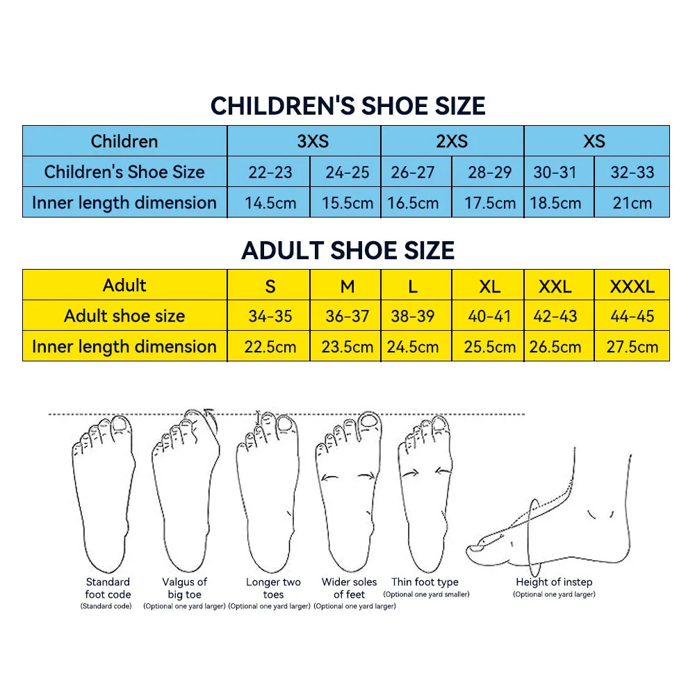 Quick-Dry Water Shoes with Rubber Sole – Non Slip Mesh Diving Socks for Beach, Swimming & Surfing – Unisex & Kids