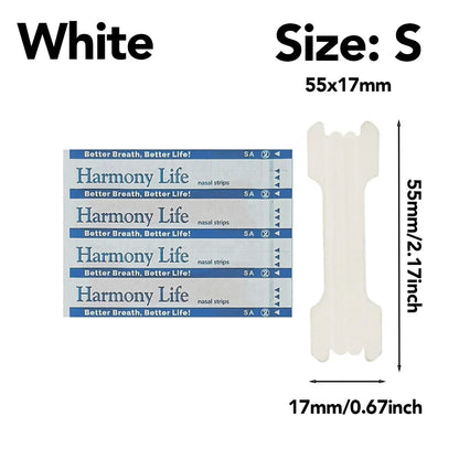 10/30/50/200pcs Nasal Strips — Extra Strength Transparent Anti-Snoring Patches for Better Sleep