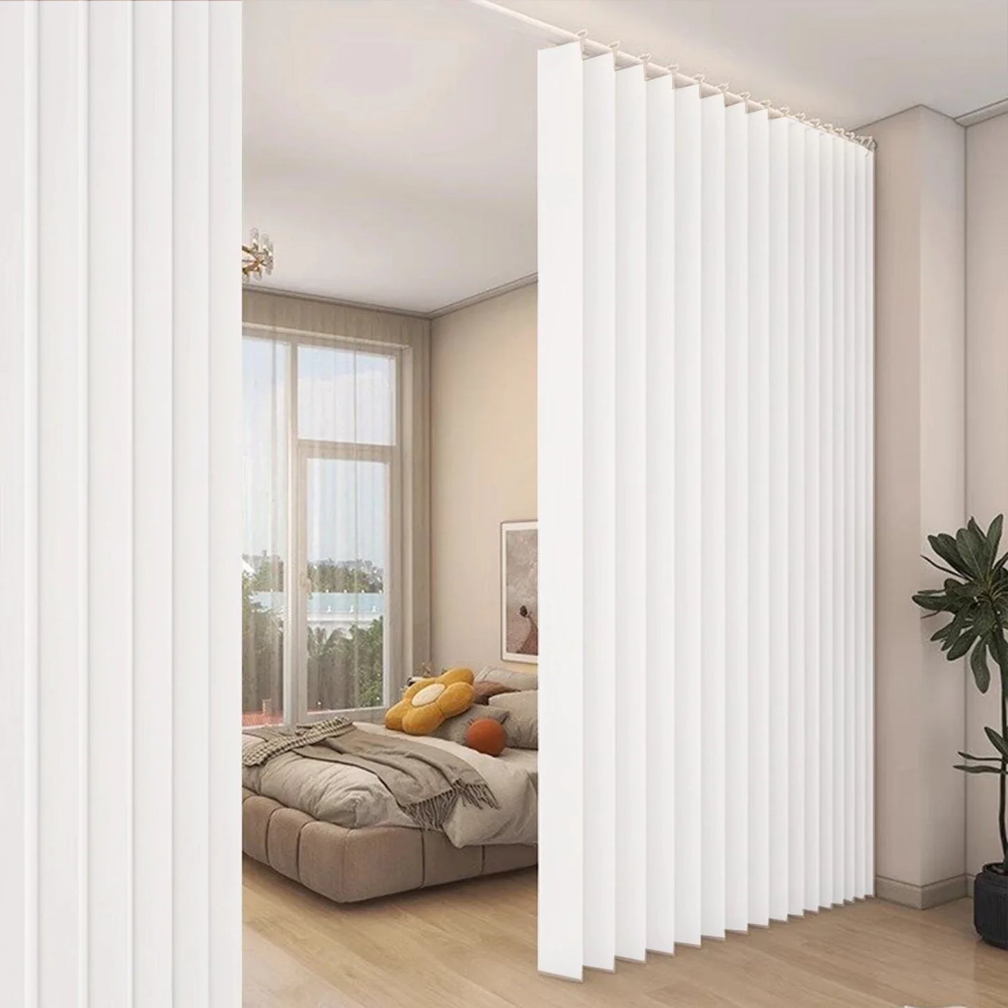 Extra Large Blackout Waterproof Curtain – Thermal Insulated Sliding Door & Shower Drapes for Living Room & Bedroom