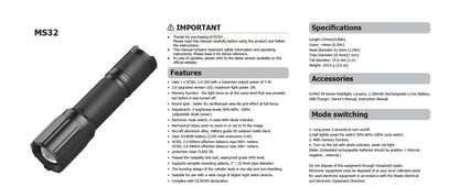 Night Vision Rifle Scope – IR850 Infrared Tactical Monocular with MOA Recording & Range Finder