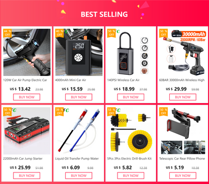 Car Battery Terminal Clip-On Adapter – 12V Cigarette Lighter Power Socket for Camping