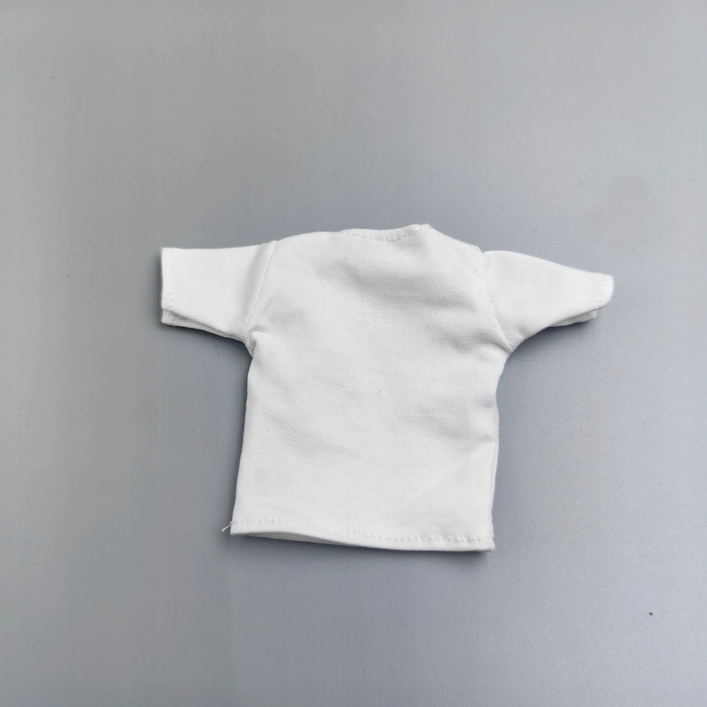 1/6 Scale Black T-Shirt for 12" (30cm) Action Figures — Male & Female DIY Model Accessories