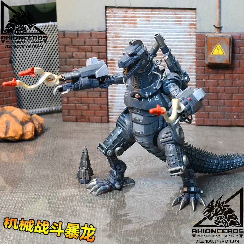 Spot Godzilla & Mecha Godzilla Action Figures – Fully Articulated Anime Model Toys for Kids Collectible Gift